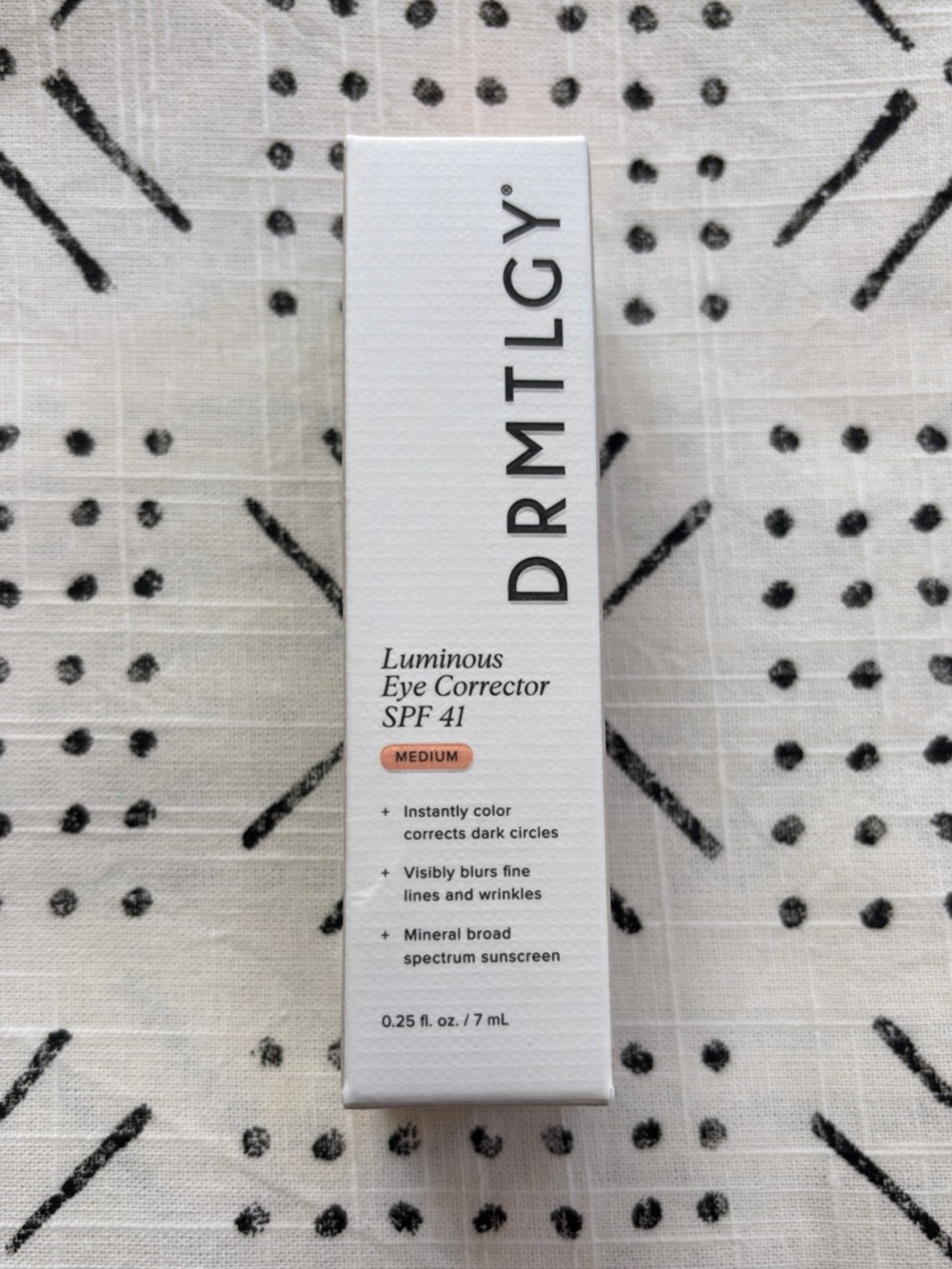 DRMTLGY Luminous Eye Corrector SPF 41 - Medium (New + Unopened)